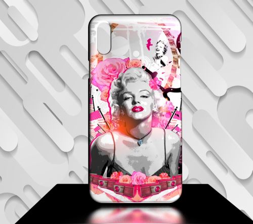 Coque compatible pour Iphone XR MARILYN MONROE - Réf 34