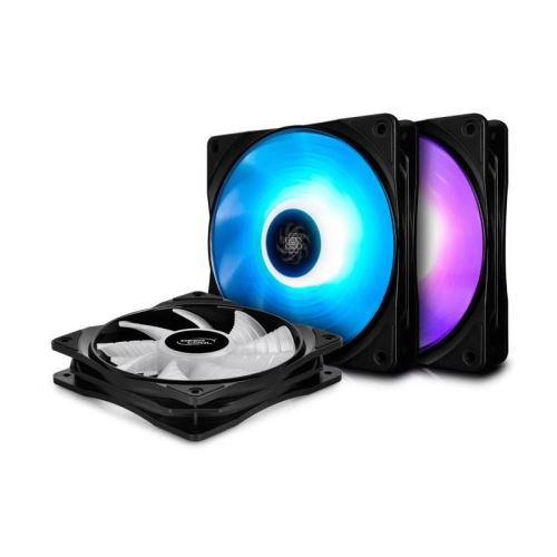 DEEPCOOL Ventilateur Pour Boitier RGB RF120 RGB (Pack de 3)