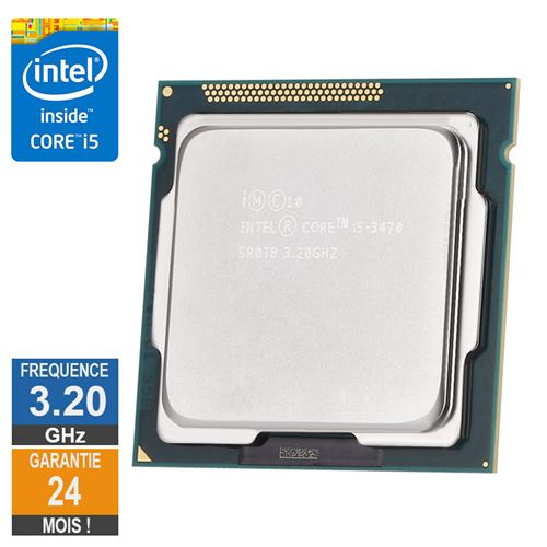 Processeur Intel Core i5-3470 3.20Ghz Sr0T8 Fclga1155 6Mo