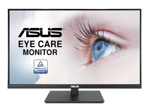 ASUS VA27AQSB - LED-monitor - 27 - 2560 x 1440 2K QHD @ 75 Hz - IPS - 350 cd/m² - 1000:1 - 1 ms - HDMI, DisplayPort - luidsprekers - zwart