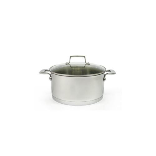 AUBECQ Faitout Diamètre 24 cm Inox Profiles Réf. 106324