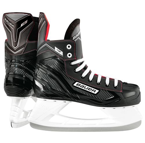 Bauer patins de hockey sur glace NS Skate junior noir/rouge