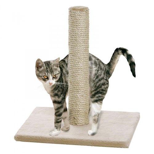 Griffoir Polset large. couleur beige. taille 38 x 38 x 59 cm. pour chat. - Flamingo Pet Products - FL-1031266