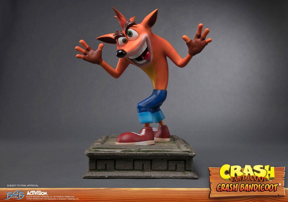 First 4 figures crash shop bandicoot