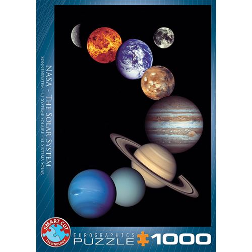 EurographicsPuzzles - NASA - Le système solaire - puzzle - 1000 pièces