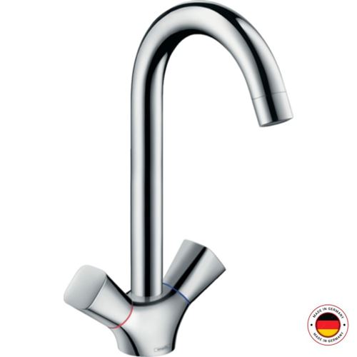 Hansgrohe Logis M31 2-handle kitchen mixer 220 single spray mode - Chrome - 71280000