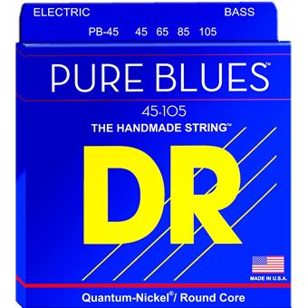 Dr Strings PB-45 Pure Blues 5C 45-105 Cordes guitares basses 4 - 1