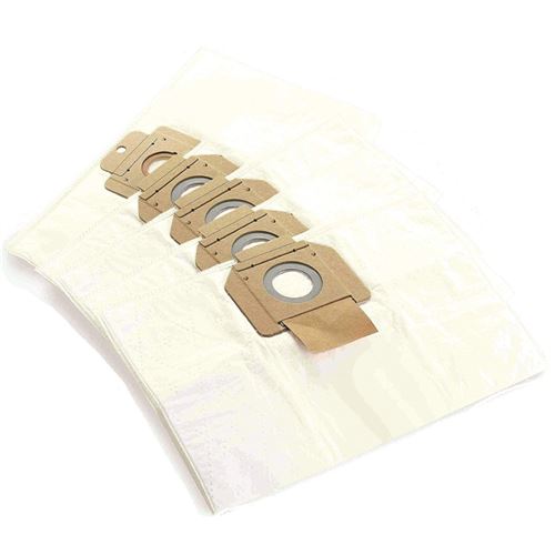 Lot 5 sacs synthetique pour aspirateur attix 30 nilfisk - d312036