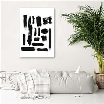 Impression sur Toile intiss/ée Cascade Chute deau 120x40 cm decomonkey 1 Piece Tableau Mural Image sur Toile Photo Images Motif Moderne D/écoration tendu sur Chassis Nature