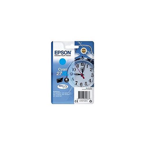 Epson 27XL - XL grootte - cyaan - origineel - inktcartridge