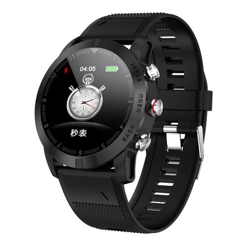 Bracelet DT NO.1 S10 Full Touch PPG HRV Moniteur de pression artérielle de fréquence cardiaque Sport