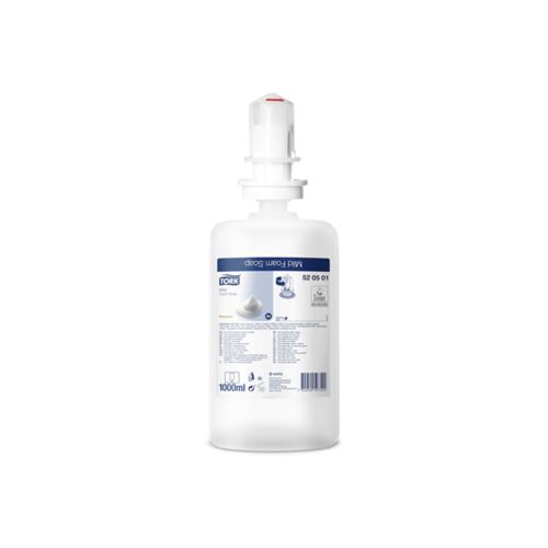 Savon mousse Tork doux 1L