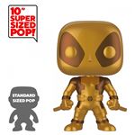 Marvel - Figurine Super Sized POP! Deadpool Thumbs Up Gold Deadpool 25 cm