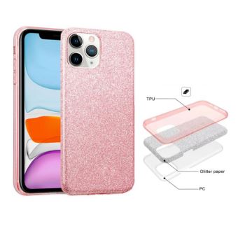 Coque Paillette rose pour Iphone 11 - Etui pour téléphone ...