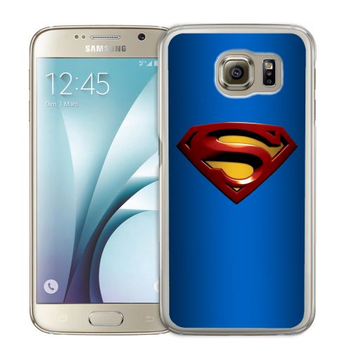 Coque pour Samsung Galaxy S6 Edge superman logo