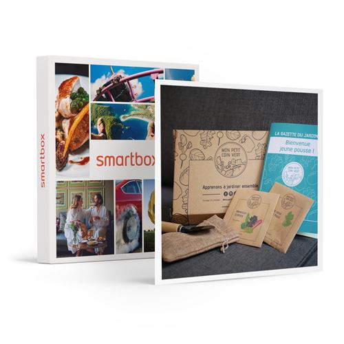 SMARTBOX - 2 variétés de graines bio, une gazette de jardinage, des pastilles de coco et une surprise horticole - Coffret Cadeau