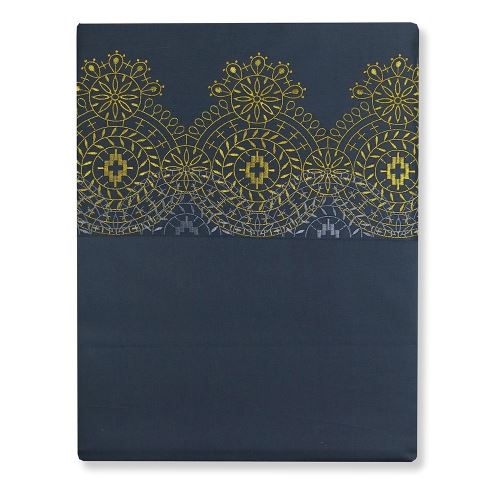 Drap Plat Morocco Blue 240x300 Garnier-Thiebaut