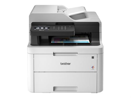 Brother mfc-l3730cdn imprimante multifonction couleur 4 en 1 blanc