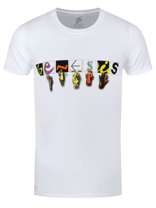 Genesis T-Shirt Characters Logo Homme Blanc - Taille XL