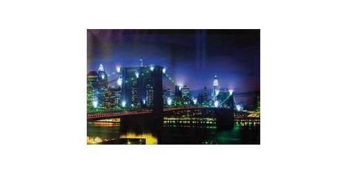 Tableau LED Heitronic 34010 LED intégrée multicolore 1 pc(s)