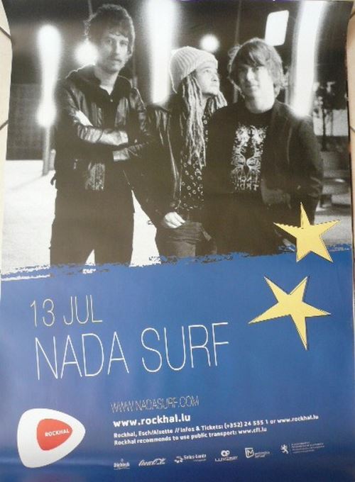 NADA SURF - 60x80 cm - AFFICHE / POSTER