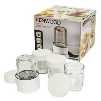 Mini Hachoir+3 Bols Complets A938 -at320 Pour Pieces Preparation Culinaire Petit Electromenager Kenwood - Awat320a01 - 1