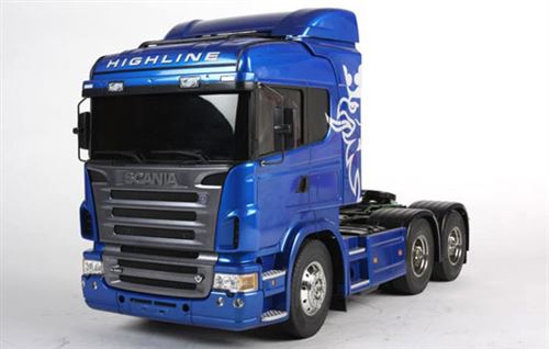 Tamiya - 56327 - Radio Commande - Camion - Scania R620 Bleu