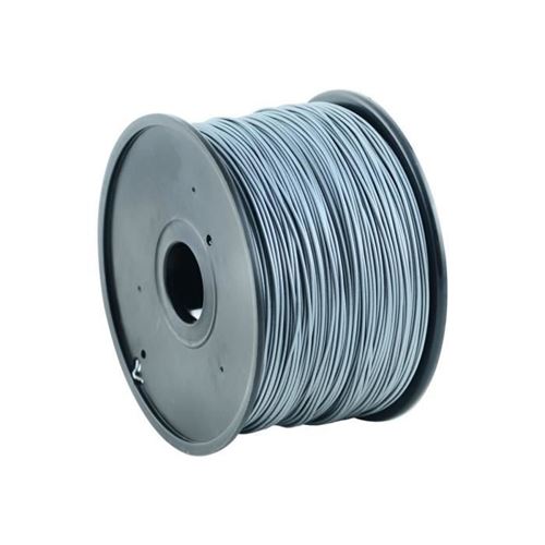 Gembird Gris - Argent - 1 Kg - 400 M - Filament Abs (3D) - Image 1
