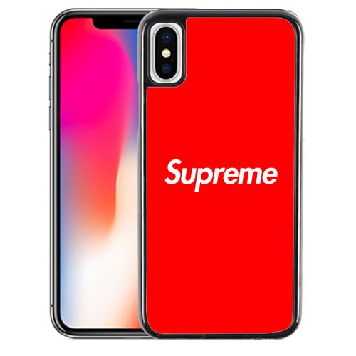 Coque pour iPhone XR logo supreme