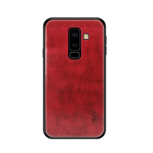 Galaxy A6+ (2018) Coque Protection Plastique Combinaison Rouge Als89438