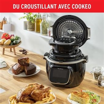 Couvercle Extra Crisp Moulinex Cookeo EZ150800 Noir