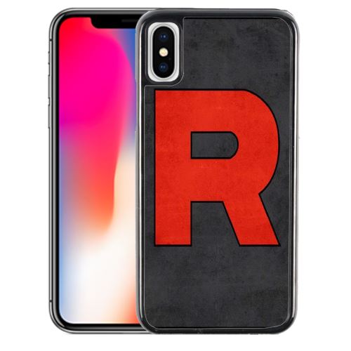 Coque pour iPhone XS pokémon team rocket