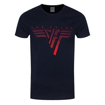 Van Halen T-Shirt Classic Logo Homme bleu - Taille M - 1