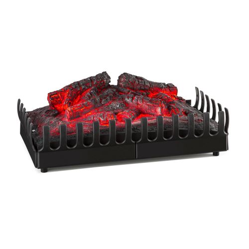 Kamini Elektrischer Kamin Kamineinsatz 45W G9 schwarz - Klarstein