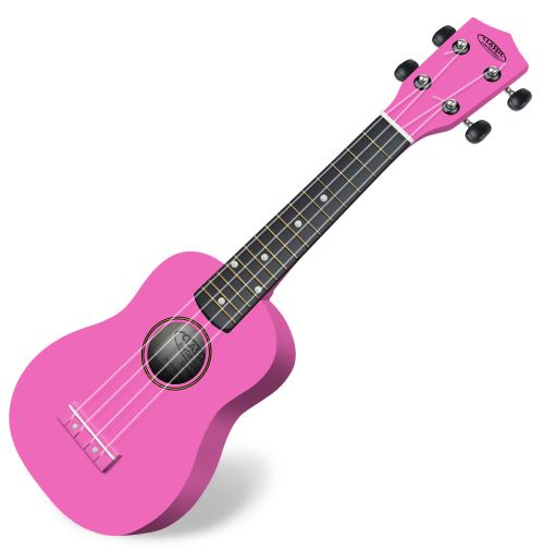 Classic Cantabile US-100 PK Ukulélé soprane rose