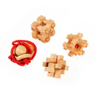 Casse-tête en bambou Boule 3D - Boutique puzzle et casse-tête