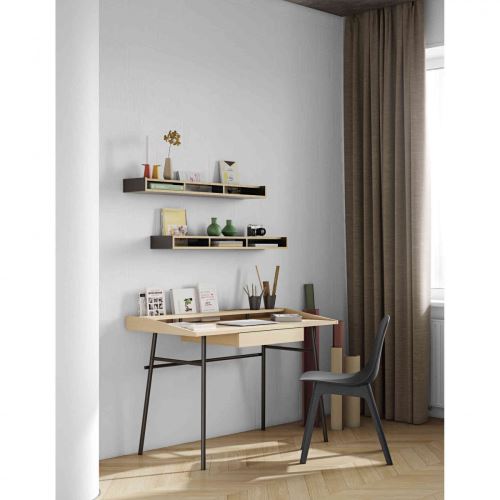 Bureau en bois imitation chêne - BU0008