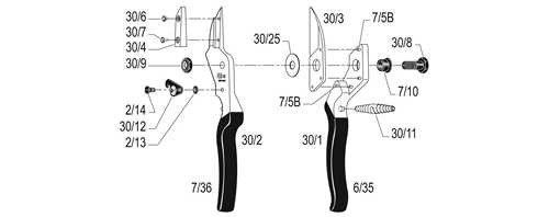 Felco 30/25 rondelle pour Felco 30