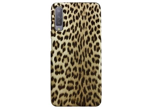 Coque Samsung Galaxy A7 (2018) Puro Leopard - Noir / Léopard