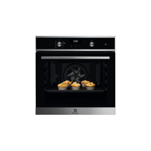 Electrolux 600 Pro SteamBake EOD6P60X - Four - intégrable - niche - largeur : 56 cm - profondeur : 55 cm - hauteur : 60 cm - avec système auto-nettoyant - classe A+ - inox