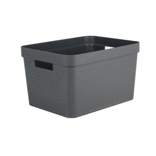 Boîte de Rangement DECOR STONE Anthracite - 18 L