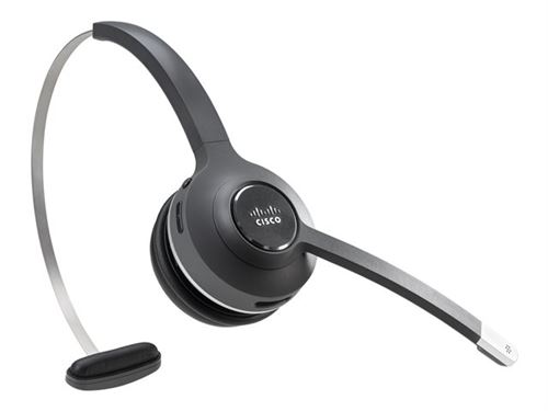 Cisco 561 Wireless Single - Micro-Casque - Sur-Oreille - Convertible - Dect 6.0 - Sans Fil - avec Multibase Station - pour Webex Board 55, Board 70, Board 85, Codec Pro - No Radio, Room 55, Room 70, Room Kit Mini