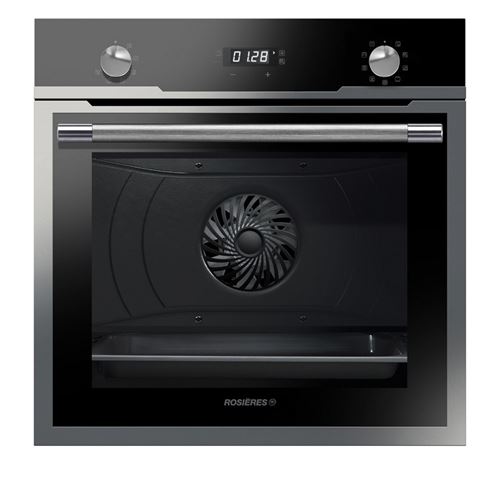 Rosières Collection Privilege Sublime RF 697Z IN - Four - intégrable - niche - largeur : 56 cm - profondeur : 56 cm - hauteur : 59 cm - avec système auto-nettoyant - classe A - acier inoxydable