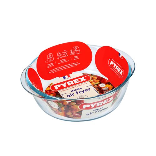 Pyrex Airfryer 3L Round Dish without Lid