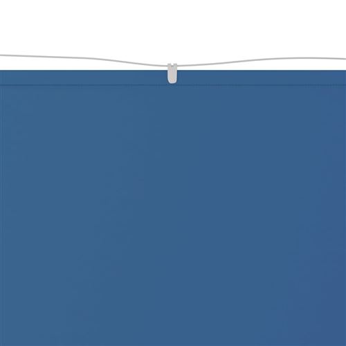 Auvent vertical Bleu 100x1200 cm Tissu oxford