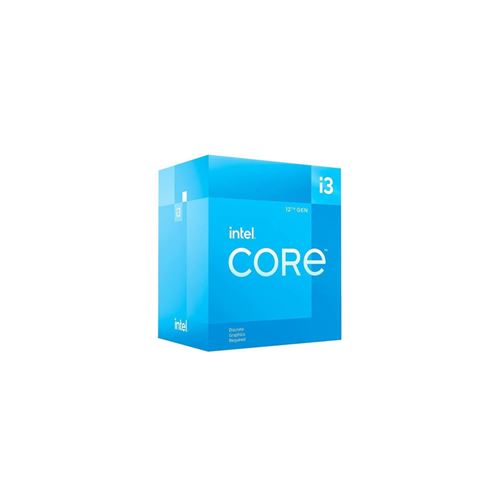 Processeur Intel Core I3-12100F Lga1700 Ram Ddr4 Et Ddr5 Jusqu'À 128Go