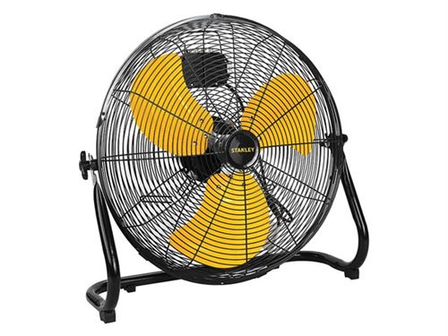 Ventilateur de sol Stanley by Black & Decker ST-20F-DDF-E ST-20F-DDF-E 130 W (L x l x H) 220 x 630 x 600 mm noir
