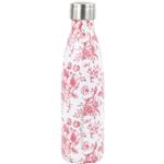 Bouteille isotherme Yoko Design Toile de Jouy 500 ml Rouge