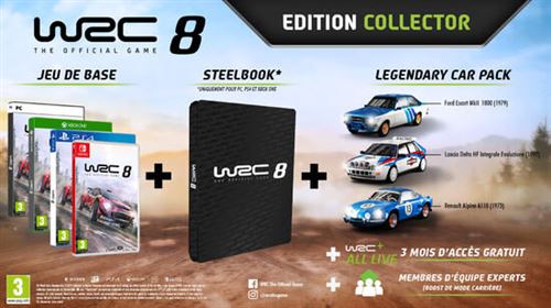 Nacon - Bigben Wrc 8 Edition Collector