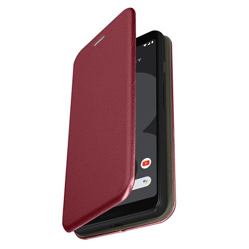 Avizar Étui Smartphone 5,6 à 6 pouces Fixation adhésive et rotative Porte-carte Avizar bordeaux